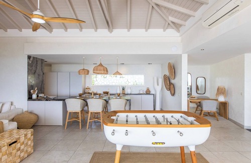 Cul de Sac Villa | Vogue Art | Ocean View - Located in Exquisite Grand Case with Private Pool