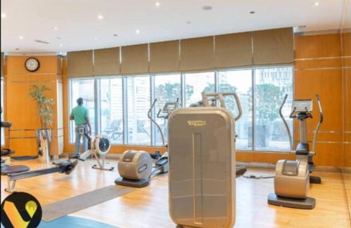 Downtown Dubai Apartment | Vogue Damac Mall Street with Burj Khalifa View