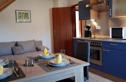 Schwarzenbach an der Saale Apartment | vollausgestattetes Feriendomizil mit traumhaften Garten und Grillmöglichkeit