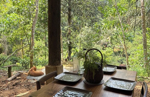 Palindanuwara Cottage | Volunteer at Forest Cabin with Free Vegan meals.beautiful Maguru River view