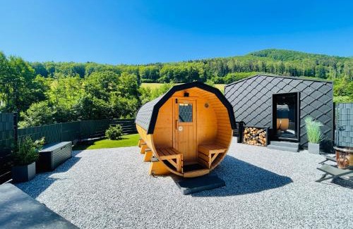 Traisen Resort | Voralpen Lodge - Ferienhaus mit Gym, Sauna & Hot Tub