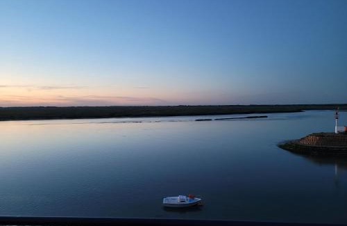 Saint-Valery-sur-Somme Apartment | Vue et terrasse panoramique sur la Baie de Somme