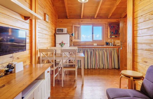 Icod el Alto Cabin | VV EL DRAGO IN FINCA ECOLOGICA LA ESPIRAL, NATURE, CALM, AND SEA VIEW