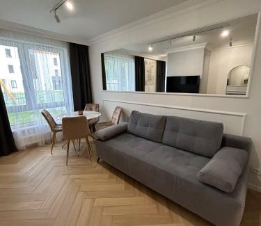 Augustow Apartment | W pełni wyposażony apartament