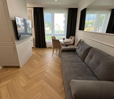 Augustow Apartment | W pełni wyposażony apartament