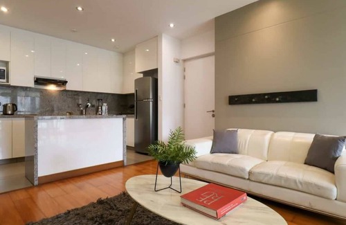 Barranco Apartment | w* | Upscale 1BR w/Sauna on Barranco's Boardwalk