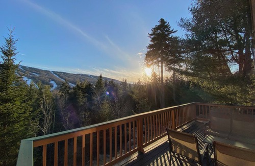 Bretton Woods Condo | W11 Mount Washington Place townhouse with fireplace, free and fast wifi, dog friendly!