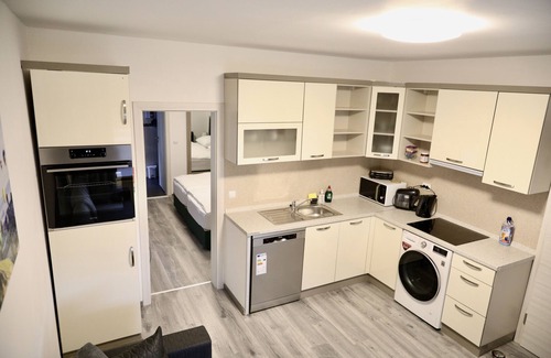 Hullhorst Apartment | W2, Ferienwohnung mit Klimaanlage