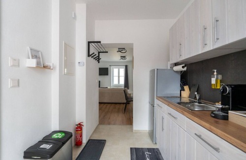 Mautern an der Donau Apartment | Wachau Oasis | 45m² | Stylish with terrace | For 4 people | WLAN & washer-dryer