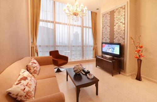 Tianhe Center Apartment | WAIFIDEN Guangzhou Grand View Golden Palace Apartment - Free shuttle bus during the Canton Fair
