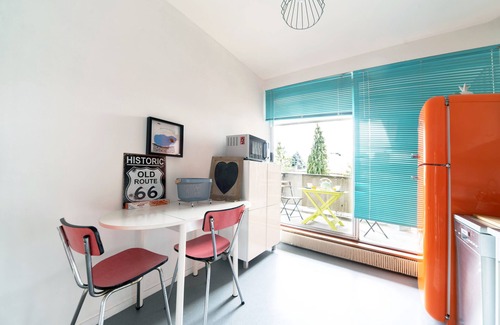 Chamalieres Apartment | 💦WAIKIKI💦Garage★Terraces★Fibre★10min from downtown★Clermont-Ferrand★