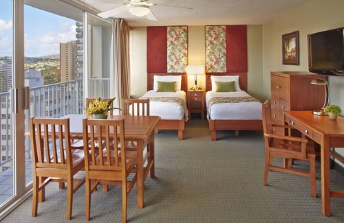 Waikiki House | Waikiki Suites | 2 Units | 1BR with 2 Twins | Near Kuhio Ave