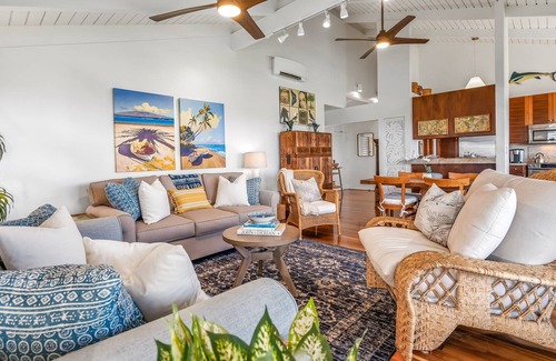 Wailea Condo | Wailea Ekolu #1508 Best Location, Panoramic Ocean View, Renovated, Full A/C