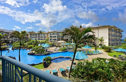 Wailua Condo | Waipouli Beach Resort Exquisite Ocean View Condo with Beach Front View