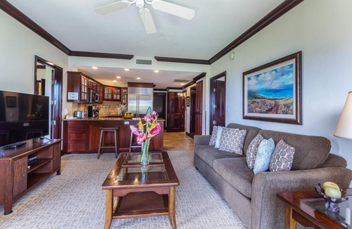 Wailua Condo | Waipouli Beach Resort & Spa Ocean & Pool Ground Floor in H Building! Sleeps 8