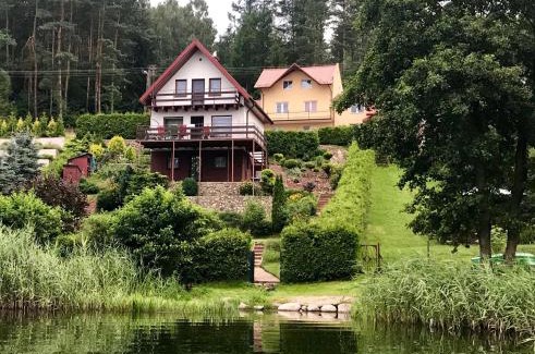 gmina Grodziczno House | Wakacyjny Hartowiec - dom nad brzegiem jeziora