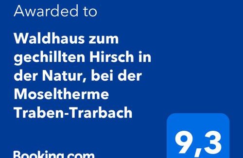 Traben-Trarbach Apartment | Waldhaus zum gechillten Hirsch in der Natur, bei der Moseltherme Traben-Trarbach