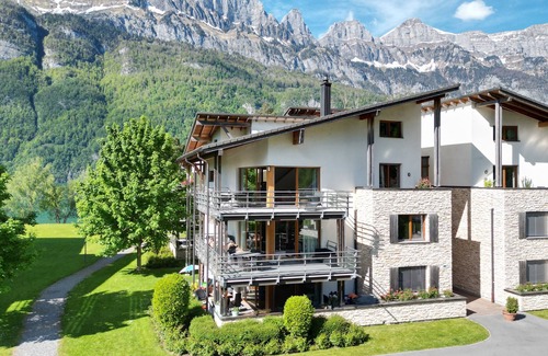 Unterterzen Apartment | Waliboo Maisonette mountainlake