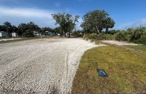 Port St. Joe RV Rental | Walk across the street to put your toes in the sand! Beautiful sunset views!