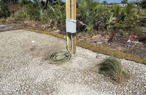 Port St. Joe RV Rental | Walk across the street to put your toes in the sand! Beautiful sunset views!