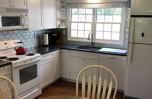 North Eastham Cottage | Walk down quiet country lane to private Bay Beach.