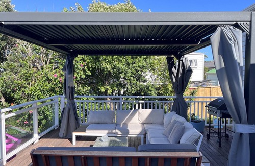 Snells Beach House | Walk down the driveway to the beach, the playground and the public reserve...