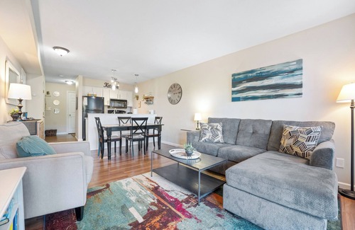 Notch Estates Condo | WALK-IN ~ WOODED 5-ACRE LAKE ~ HIKING TRAILS ~ Near SDC ~ 2 Pools (NCH14-6)