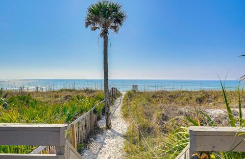 Bahama Beach Apartment | Walk to Beach Condo with Balcony in PCB!