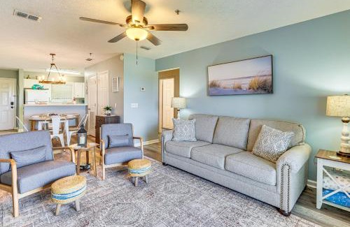 Bahama Beach Apartment | Walk to Beach Condo with Balcony in PCB!
