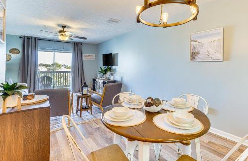 Bahama Beach Apartment | Walk to Beach Condo with Balcony in PCB!