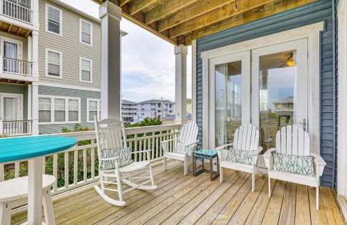 Wilmington Beach Apartment | Walk to Beach Coastal Carolina Home with Decks!