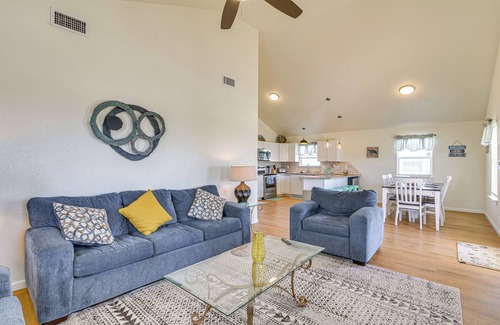 Freeport House | Walk to Beach: Gulf-View Home in Surfside Beach!