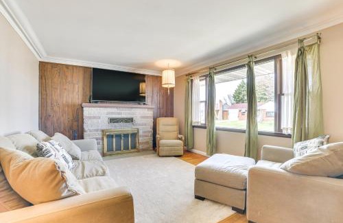 Alpena House | Walk to Beach Lake-View Home in Alpena!
