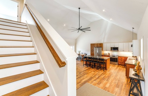 Sebago House | Walk to Beach & Sebago Lake: Luxe Family Getaway!