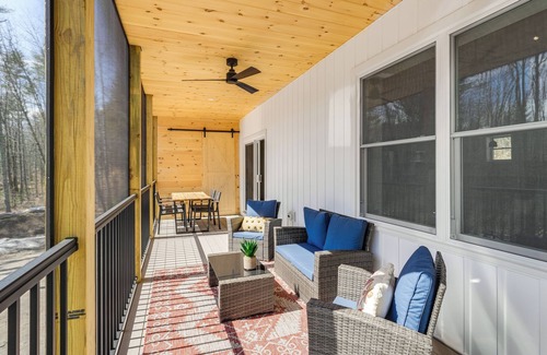 Sebago House | Walk to Beach & Sebago Lake: Luxe Family Getaway!
