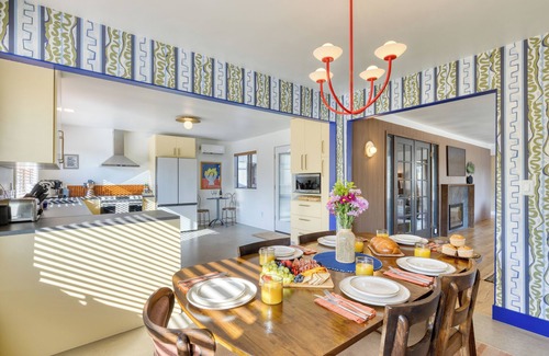 Manzanita House | Walk to Beach & Shops | Fireplace, Patio Dining & Firepit at Manzanita Ave.