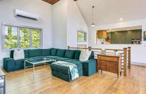 Swan Lake House | Walk to Bethel Woods Family Home with Deck and Views!