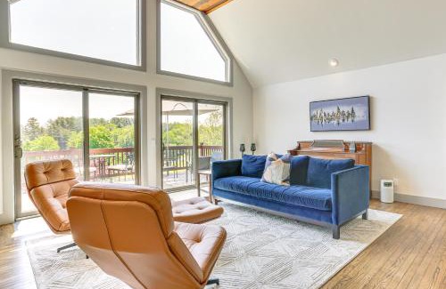 Swan Lake House | Walk to Bethel Woods Family Home with Deck and Views!