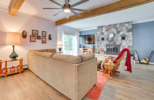 Onaway House | Walk to Black River Secluded Cabin in Onaway
