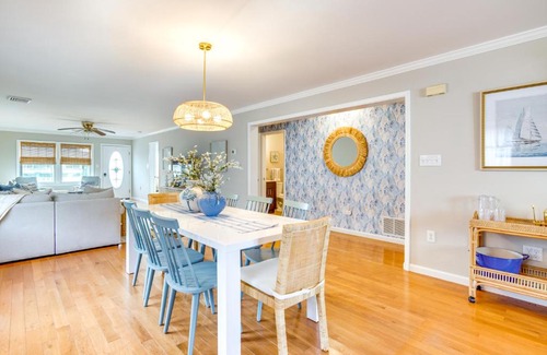 Brigantine House | Walk to Brigantine Beach Home with BBQ and Yard