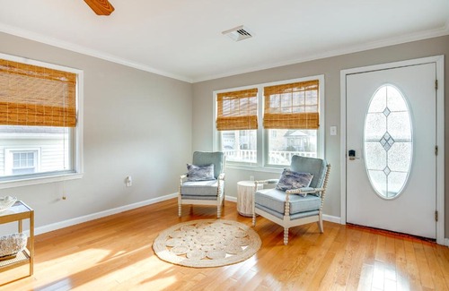 Brigantine House | Walk to Brigantine Beach Home with BBQ and Yard