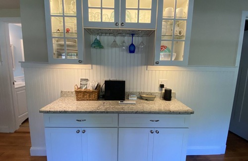 Campground Landing Cottage | Walk to Campground beach! Renovated July 2018 w/A/C & Heat - BEAUTIFUL updates!