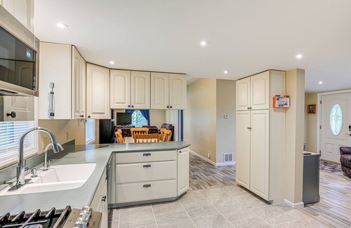 Nottawa House | Walk to Coldwater Lake: Peaceful Weidman Retreat