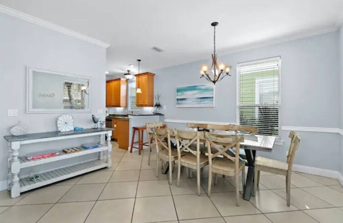 Villages of Crystal Beach House | Walk to Crystal Beach! Resort Style Pool!