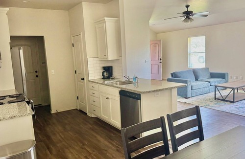 Edmond House | Walk to Downtown Edmond! Pet Friendly, Garage Access, King Bed!