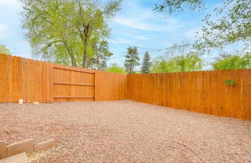 Prescott Apartment | Walk to Downtown Prescott with Fenced Yard!