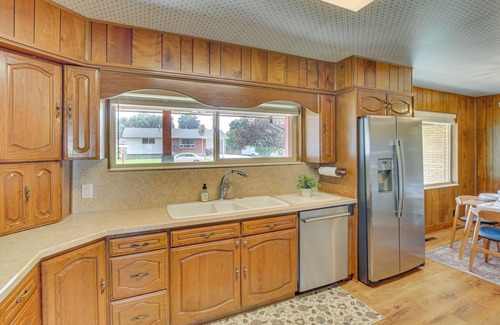 Brigham City House | Walk to Downtown: Brigham City Family Home