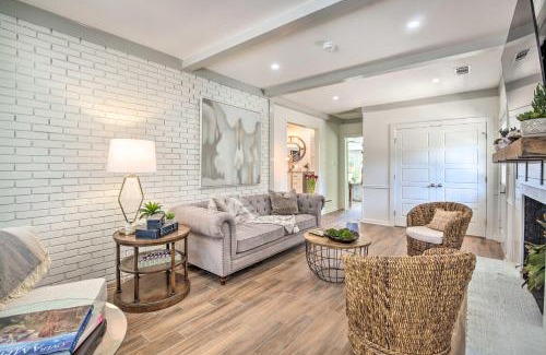 Alpharetta House | Walk to Dtwn Alpharetta Modern Home with Fire Pit