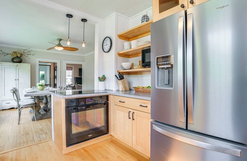 Charlevoix House | Walk to Dtwn: Cozy Getaway w/Patio in Charlevoix