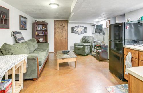Carbondale House | Walk to Main St Carbondale Apt with Shared Patio